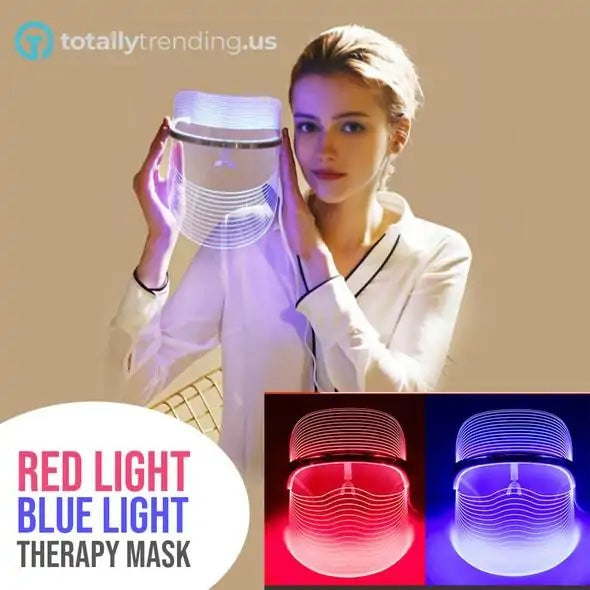 Benefits of Red Light & Blue Light Therapy Masks