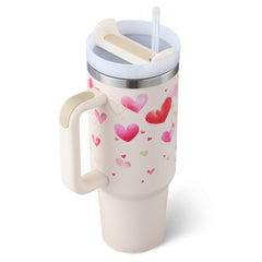 Ochapa 40 Oz Tumbler With Handle & Insulated Straw.