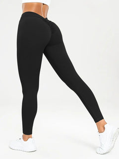 Women's Yoga Pants High Waist. Elastic Tight Fit.