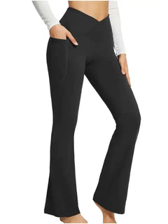 Yoga Flare Leggings with Side Pockets