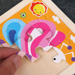 Kids Wooden 3D Puzzle