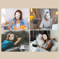 Chroma Glow Pro 7-Spectrum Light Therapy Facial Mask