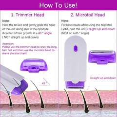 Nagging Unwanted Body Hair! Well Here Is The Answer. The Painless Hair Removal Laser Kit