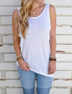 Sleeveless & Backless Tank Top