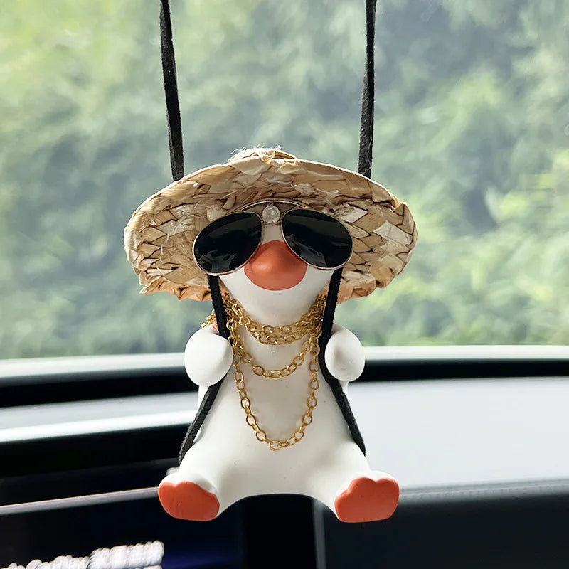 Duck Swing Car Pendant