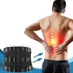 Breathable Lower Back Support Brace