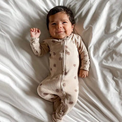 Newborn Baby Knitted Footie Jumpsuit