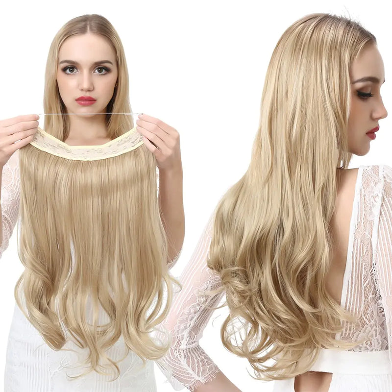 No Clip-In Synthetic Hair Extension