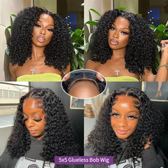 Short Deep Wave Wig