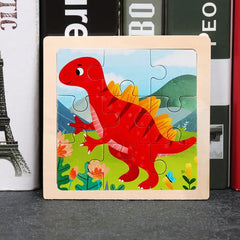 Kids Wooden 3D Puzzle