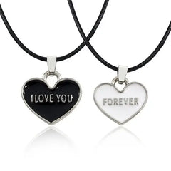 I Love You Best Friends / Couple Necklace Jewelry Puzzle Necklace