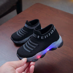 LED Mesh Sneakers for Kids