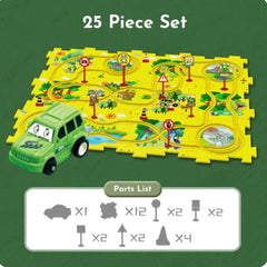 Kids Track Car Set