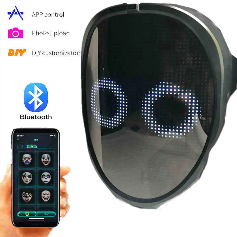 Bluetooth LED Mask