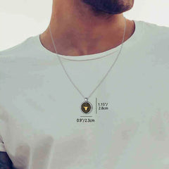 24k Gold Zodiac Necklace - Taurus