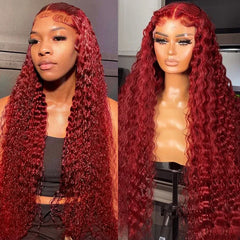 Burgundy Lace Wig