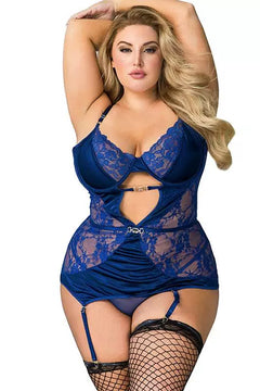 Plus Size Lacy Underwear