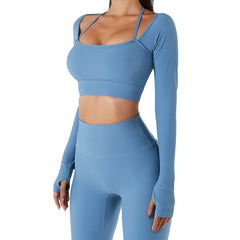 Long-Sleeved Quick-Dry Yoga Top