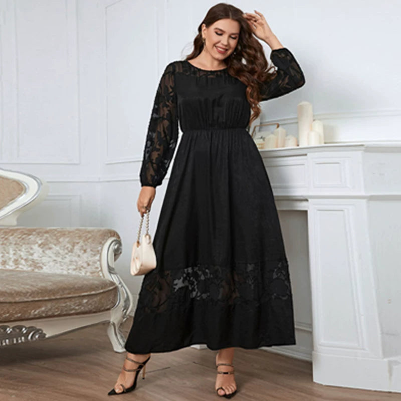 Plus Size Lace Dress