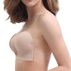 Invisible Backless Push Up Bra