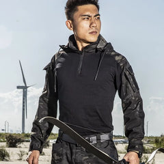 High Quality Hooded Tactical Shirt