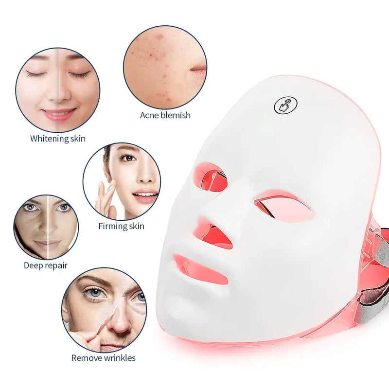 Red Light Therapy Facial Mask