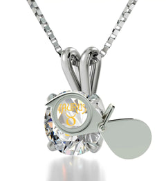 24K Sterling Taurus Necklace