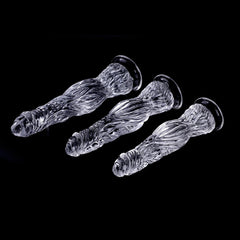 Transparent Crocodile Soft Dildo