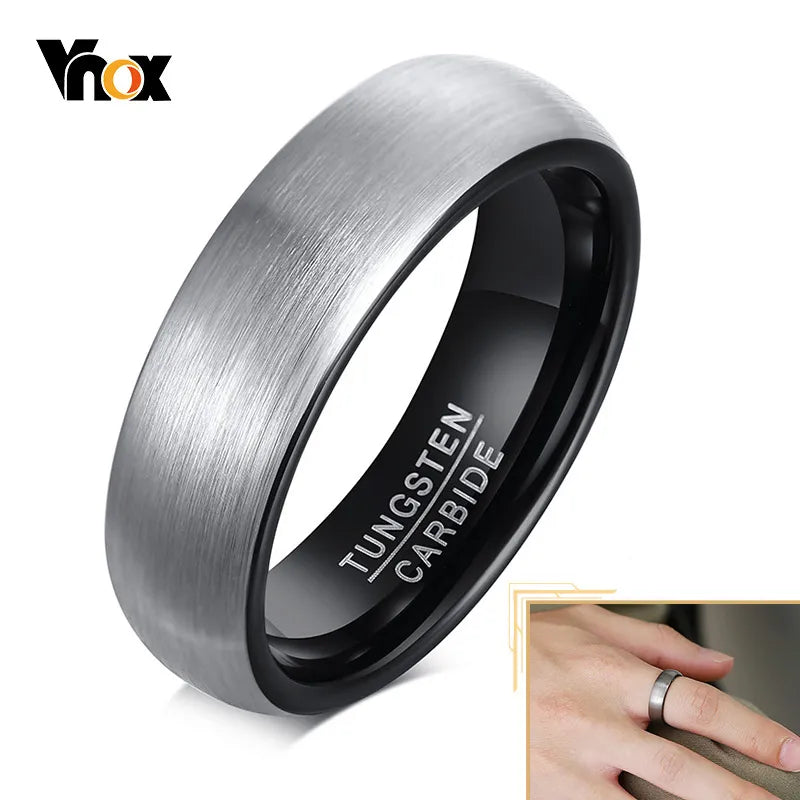 Tungsten Carbide Wedding Ring