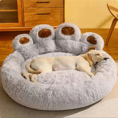 Plush Dog Sofa For Large Pet