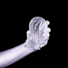 Transparent Crocodile Soft Dildo
