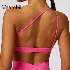 One Shoulder Sports Bra