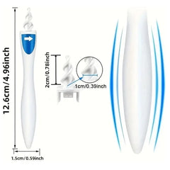 Spiral Silicon Ear Wax Removal Tool