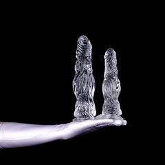 Transparent Crocodile Soft Dildo