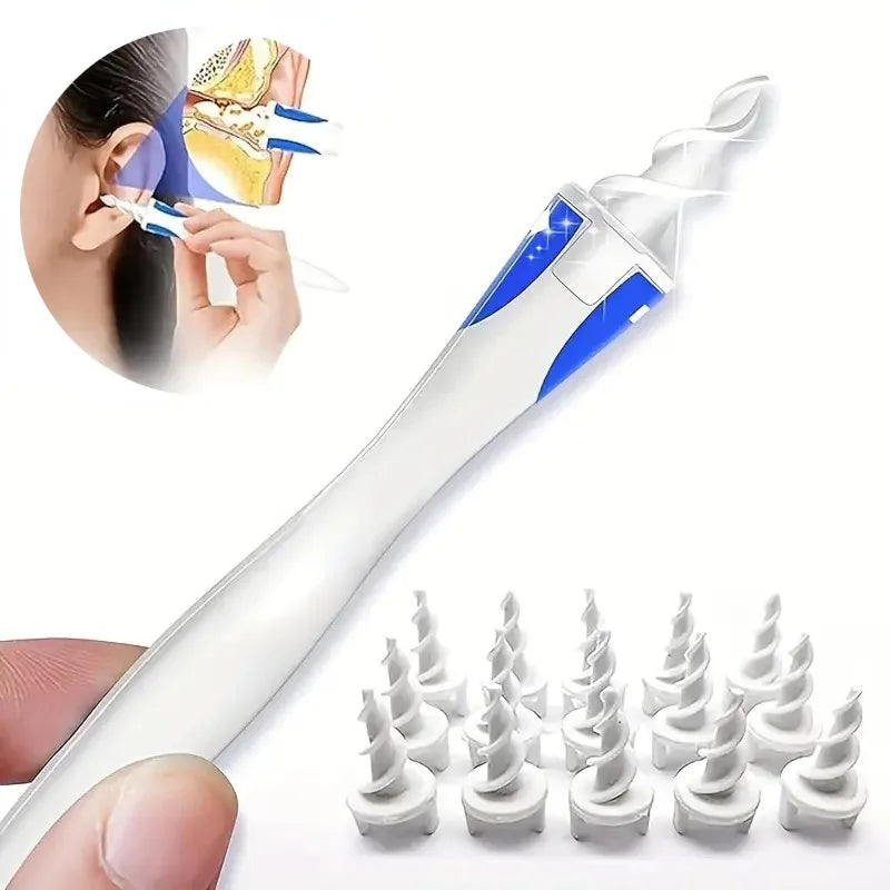 Spiral Silicon Ear Wax Removal Tool