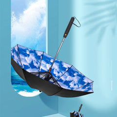 Portable 3-in-1 Umbrella With Fan And Sprayer