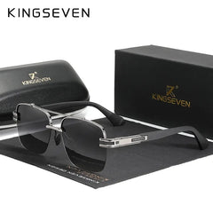 KINGSEVEN New Designer Sunglasses For Men Polarized Gradient Protection