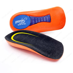 Orthopedic Half Insoles For Plantar Fasciitis Pain Relief. Heel Pad Supports Running. Soft Elastic Shock Absorption Heel Foot Insert