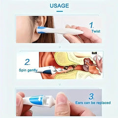 Spiral Silicon Ear Wax Removal Tool