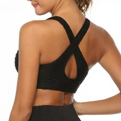 V-neck Backless Breathable Bra