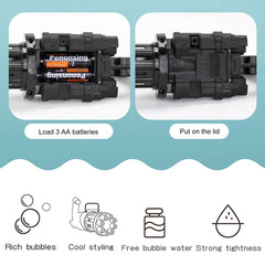 Gatling Bubble Machine Gun