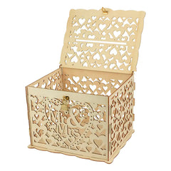 Wedding Wooden Card Box