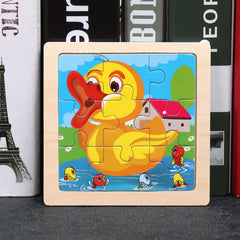 Kids Wooden 3D Puzzle