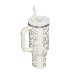 Ochapa 40 Oz Tumbler With Handle & Insulated Straw.