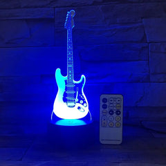 Guitar Night Light