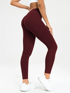 Women's Yoga Pants High Waist. Elastic Tight Fit.