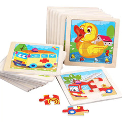 Kids Wooden 3D Puzzle