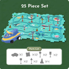 Kids Track Car Set