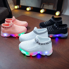 LED Mesh Sneakers for Kids