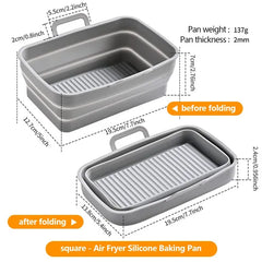 Rectangular Air Fryer Baking Pan